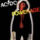 AC/DC Powerage 4X4 Ft Fabric Poster Tapestry Flag Print album cover art