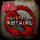 METAL CHURCH Generation Nothing BANNER Huge 4X4 Ft Fabric Poster Tapestry Flag album cover art