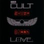 The CULT Love BANNER 3x3 Ft Fabric Poster Tapestry Flag album cover art