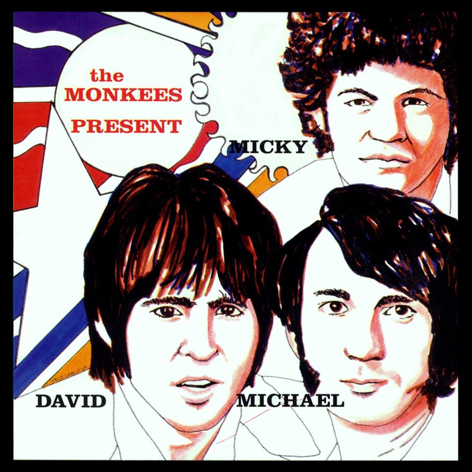 The MONKEES Present BANNER 3x3 Ft Fabric Poster Tapestry Flag album cover art
