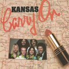 KANSAS Carry On BANNER 2x2 Ft Fabric Poster Tapestry Flag album cover art