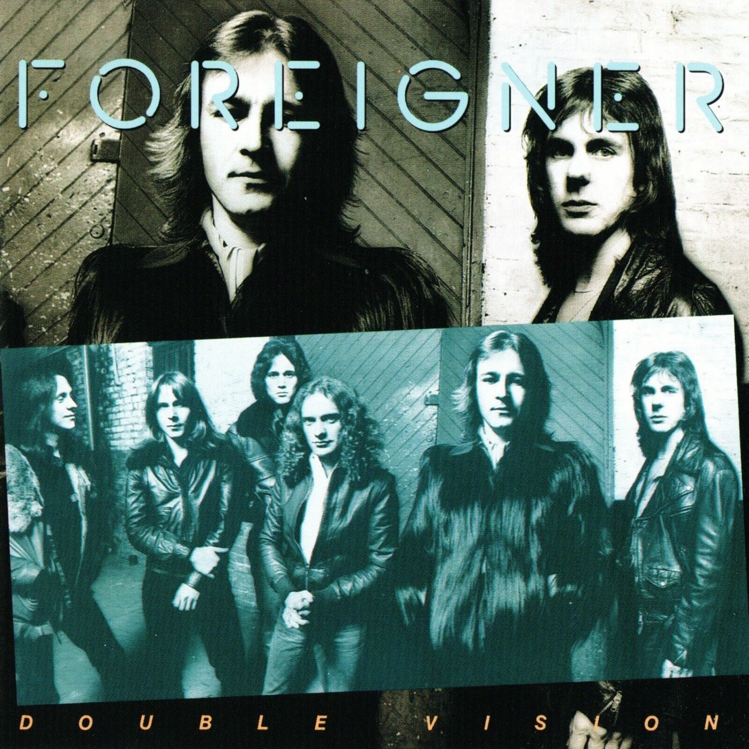 FOREIGNER Double Vision BANNER HUGE 4X4 Ft Fabric Poster Tapestry Flag album art