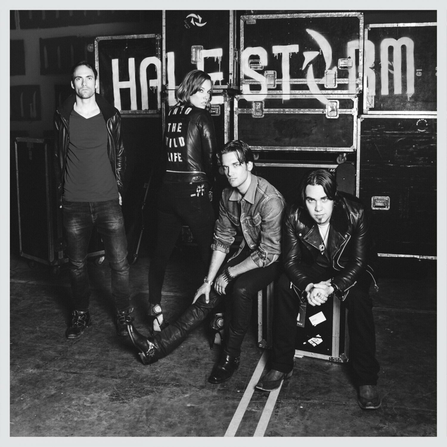 HALESTORM Into The Wild Life BANNER 2x2 Ft Fabric Poster Tapestry Flag album art