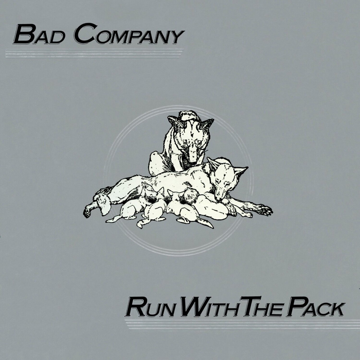 BAD COMPANY Run with the Pack BANNER 2x2 Ft Fabric Poster Tapestry Flag art