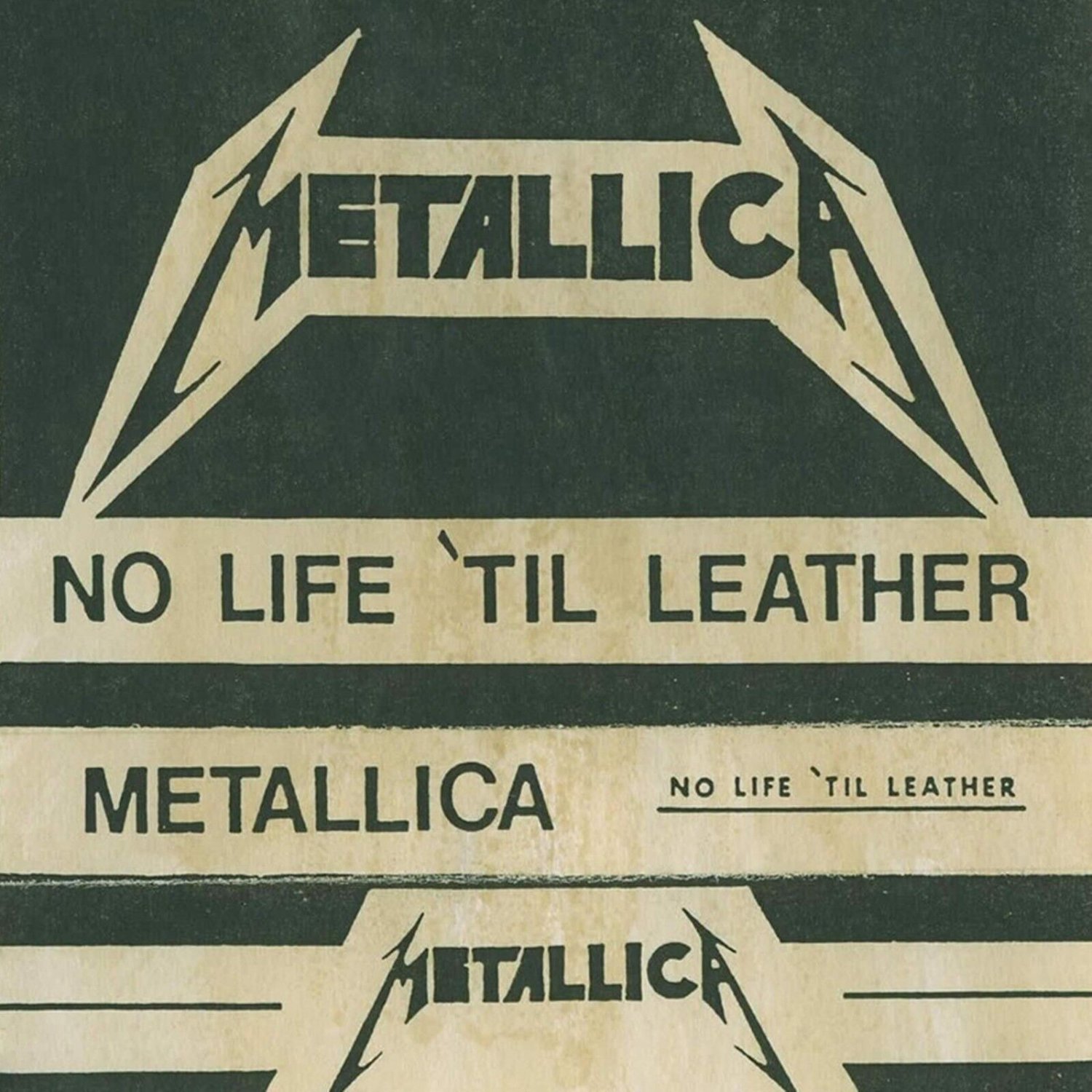 METALLICA No Life Til Leather BANNER HUGE 4X4 Ft Fabric Poster Tapestry Flag art