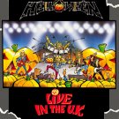 HELLOWEEN Live in the U.K BANNER HUGE 4X4 Ft Fabric Poster Tapestry Flag art