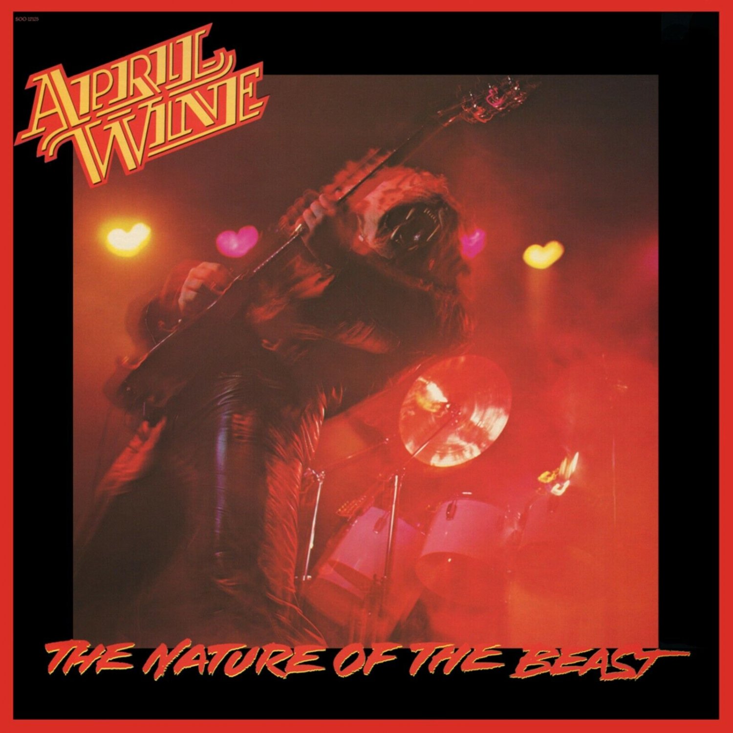 APRIL WINE The Nature of the Beast BANNER 2x2 Ft Fabric Poster Flag album art