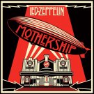 LED ZEPPELIN Mothership BANNER 2x2 Ft Fabric Poster Flag album cover band art