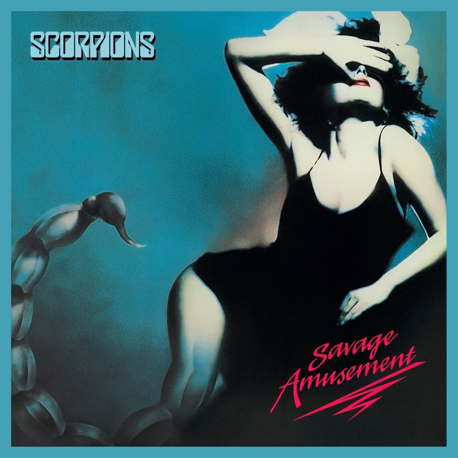SCORPIONS Savage Amusement BANNER 2x2 Ft Fabric Poster Tapestry Flag album art