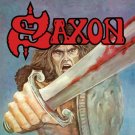 SAXON First Album BANNER 2x2 Ft Fabric Poster Tapestry Flag album cover art