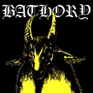 BATHORY First Album BANNER HUGE 4X4 Ft Fabric Poster Tapestry Flag yellow goat