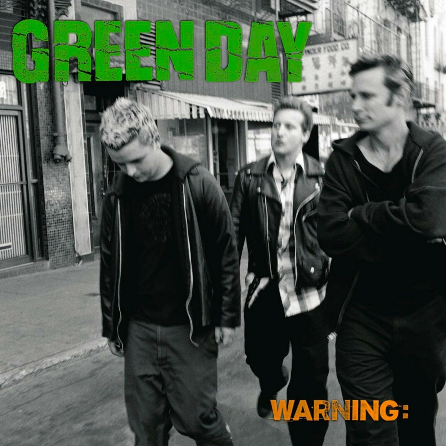 GREEN DAY Warning BANNER 3x3 Ft Fabric Poster Tapestry Flag album cover art