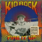 KID ROCK Fire It Up BANNER 3x3 Ft Fabric Poster Tapestry Flag album cover art