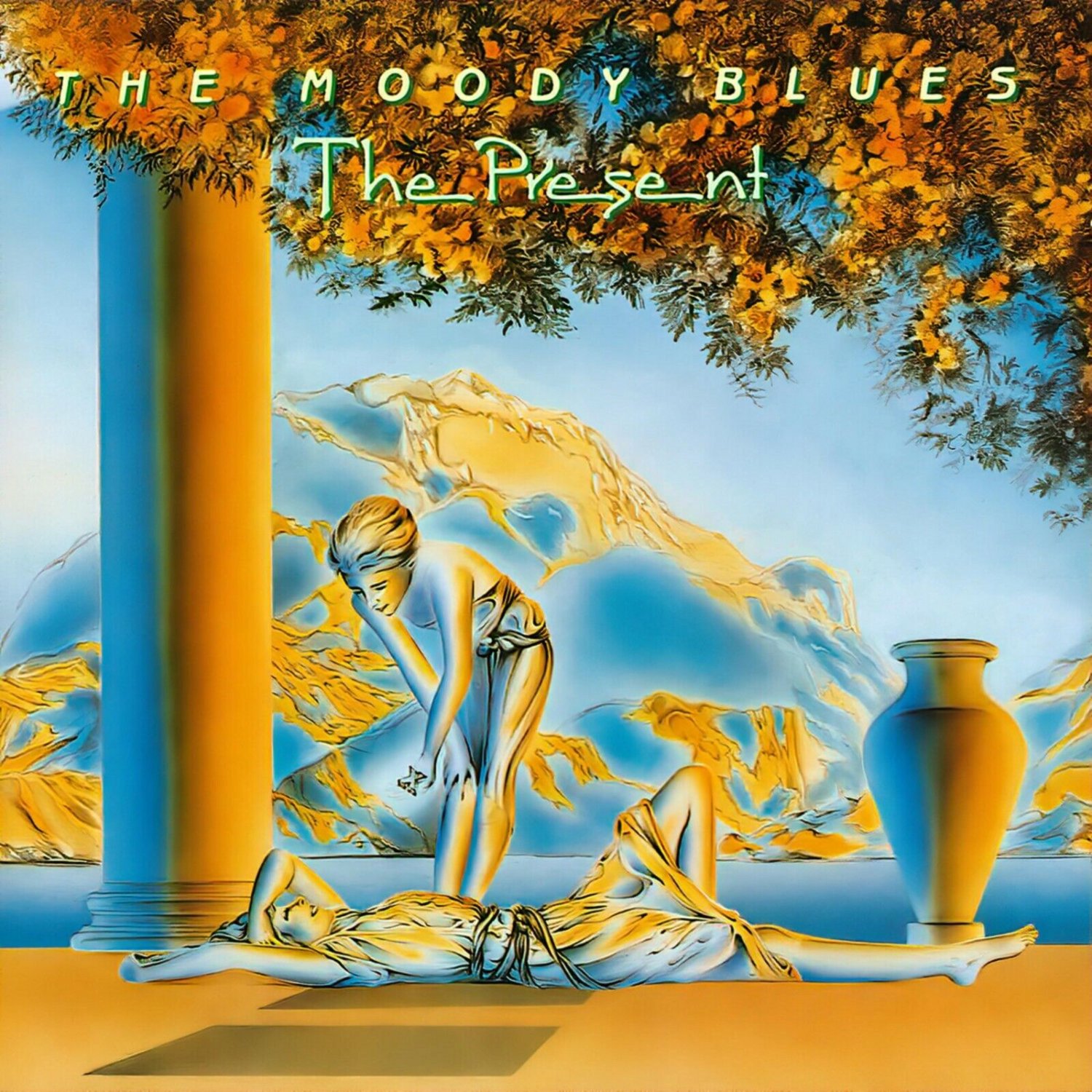 MOODY BLUES The Present BANNER 3x3 Ft Fabric Poster Tapestry Flag album art