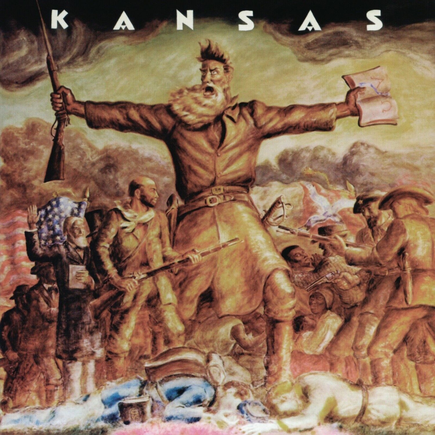 KANSAS First Album BANNER HUGE 4X4 Ft Fabric Poster Tapestry Flag album art