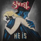 GHOST He Is BANNER HUGE 4X4 Ft Fabric Poster Tapestry Flag album cover art