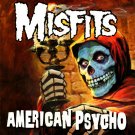 MISFITS American Psycho BANNER 2x2 Ft Fabric Poster Tapestry Flag album art