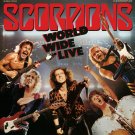 SCORPIONS World Wide Live BANNER 3x3 Ft Fabric Poster Tapestry Flag album art
