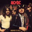 AC/DC Highway to Hell BANNER 2x2 Ft Fabric Poster Tapestry Flag album cover art