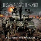 IRON MAIDEN A Matter of Life and Death BANNER 2x2 Ft Fabric Poster Tapestry Flag
