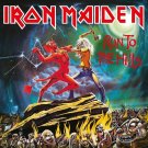 IRON MAIDEN Run to the Hills BANNER 2x2 Ft Fabric Poster Flag album cover art