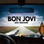 BON JOVI Lost Highway BANNER 2x2 Ft Fabric Poster Tapestry Flag album cover art
