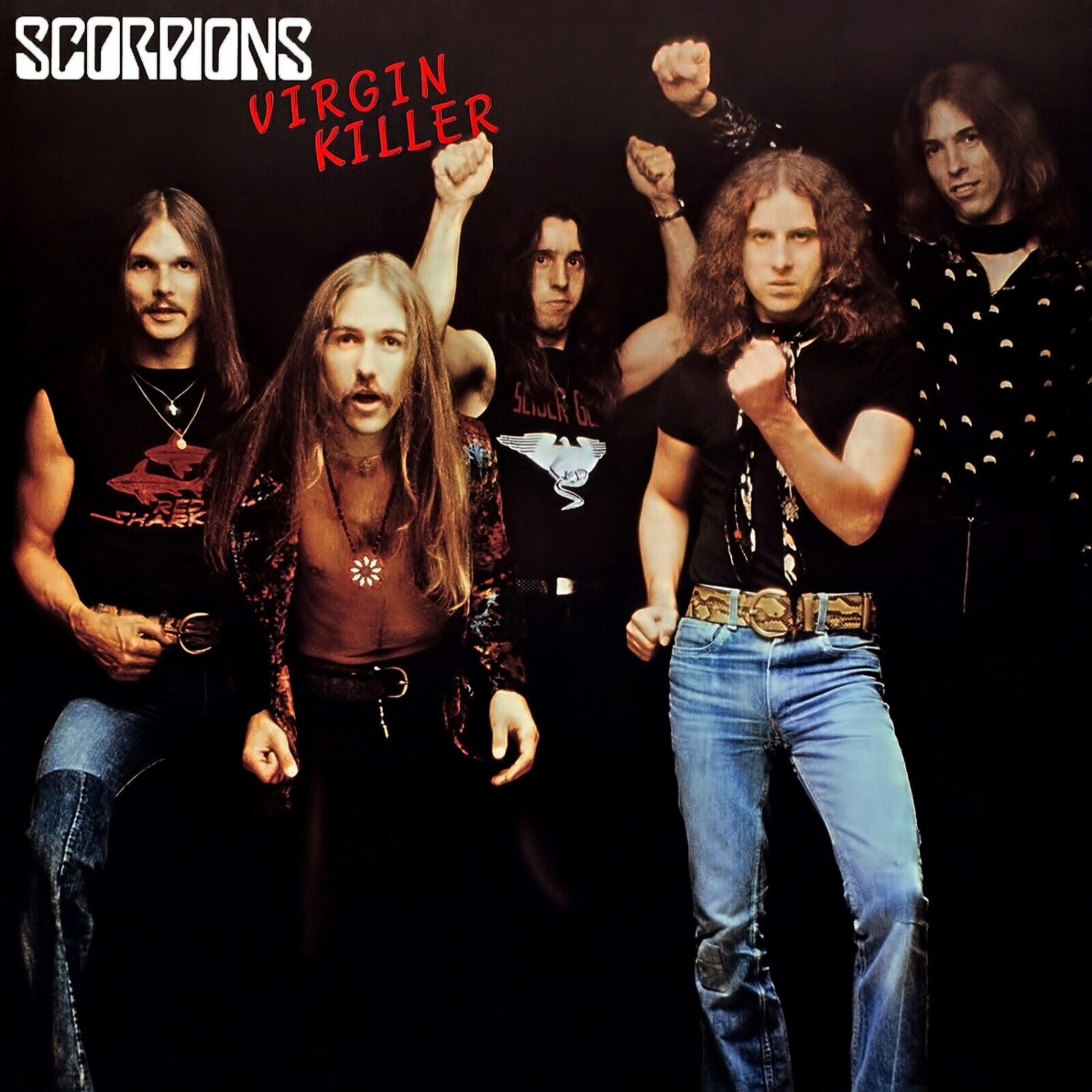 SCORPIONS Virgin Killer BANNER 3x3 Ft Fabric Poster Tapestry Flag album art