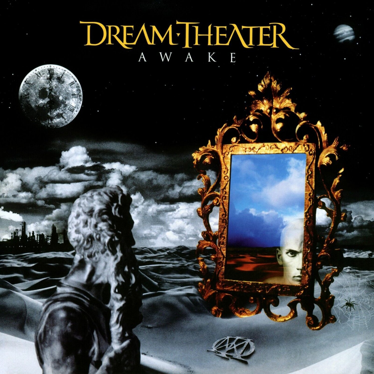 DREAM THEATER Awake BANNER 2x2 Ft Fabric Poster Tapestry Flag album cover art