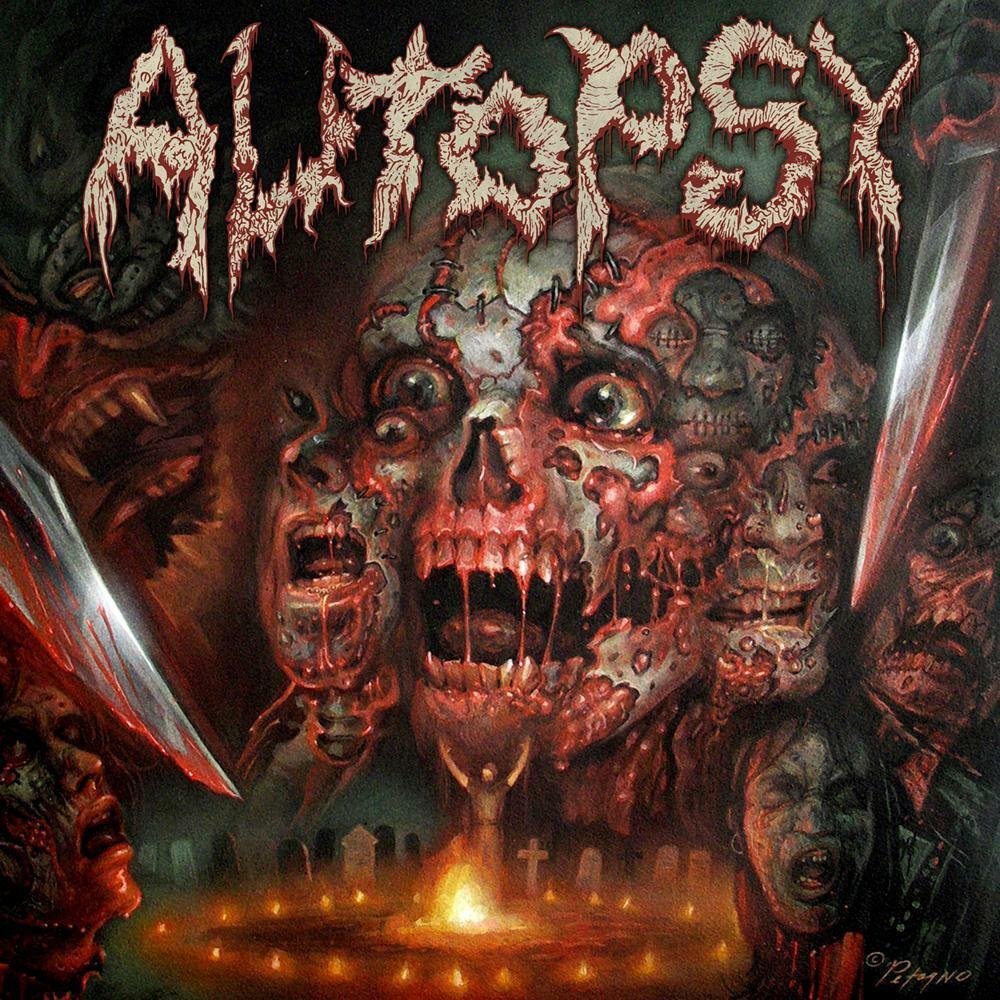 AUTOPSY The Headless Ritual BANNER 2x2 Ft Fabric Poster Flag album cover art
