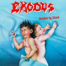 EXODUS Bonded by Blood BANNER 2x2 Ft Fabric Poster Tapestry Flag album cover art