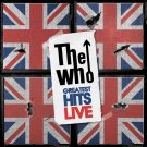 The WHO Greatest Hits Live BANNER 2x2 Ft Fabric Poster Tapestry Flag album art