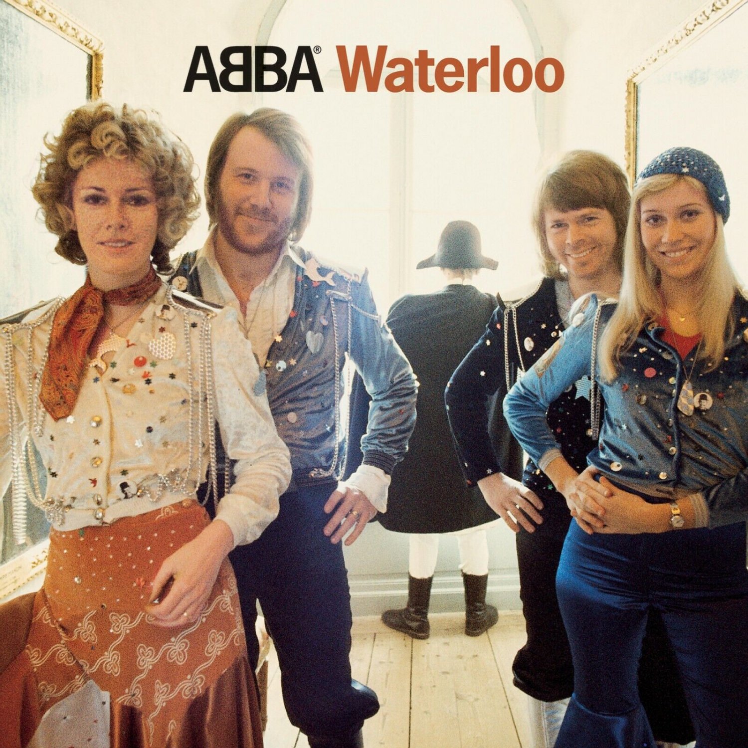 ABBA Waterloo BANNER 3x3 Ft Fabric Poster Tapestry Flag album cover art decor