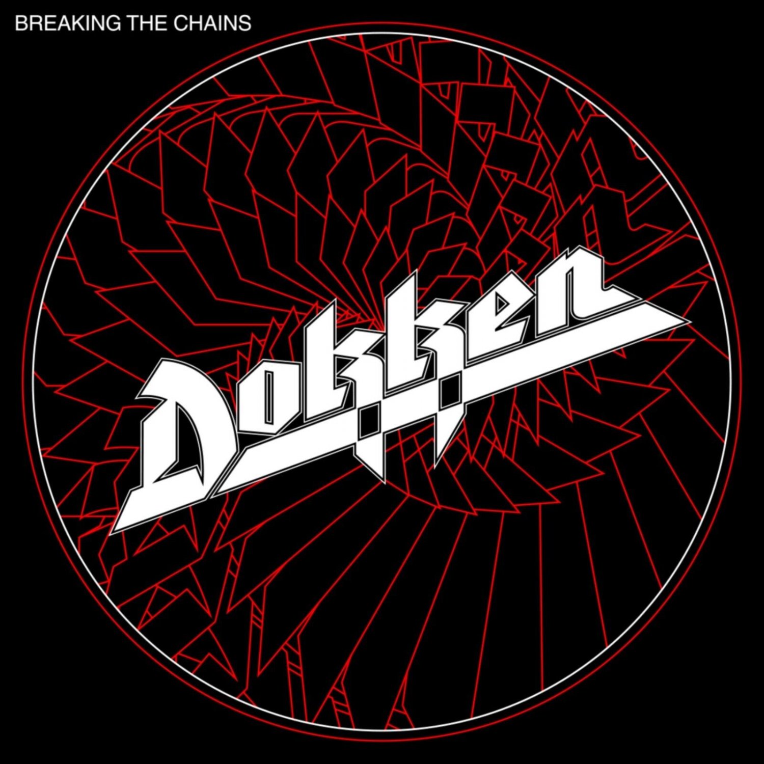 DOKKEN Breaking the Chains BANNER 3x3 Ft Fabric Poster Flag album cover art