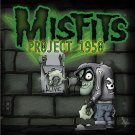 MISFITS Project 1950 BANNER 2x2 Ft Fabric Poster Tapestry Flag album cover art