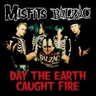 MISFITS Day the Earth Caught Fire BANNER 2x2 Ft Fabric Poster Tapestry Flag art