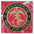 QUEENSRYCHE Rage For Order BANNER 2x2 Ft Fabric Poster Tapestry Flag album art