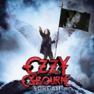 OZZY OSBOURNE Scream BANNER 2x2 Ft Fabric Poster Tapestry Flag album cover art