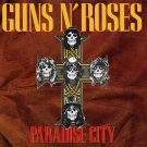 GUNS N ROSES Paradise City BANNER 2x2 Ft Fabric PosterFlag album cover art decor