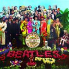 The BEATLES Sgt Peppers Lonely Hearts Club Band BANNER 2x2 Ft Fabric Poster Flag