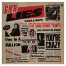 GUNS N ROSES Lies BANNER 2x2 Ft Fabric Poster Tapestry Flag album cover band art