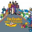The BEATLES Yellow Submarine BANNER HUGE 4X4 Ft Fabric Poster Tapestry Flag art