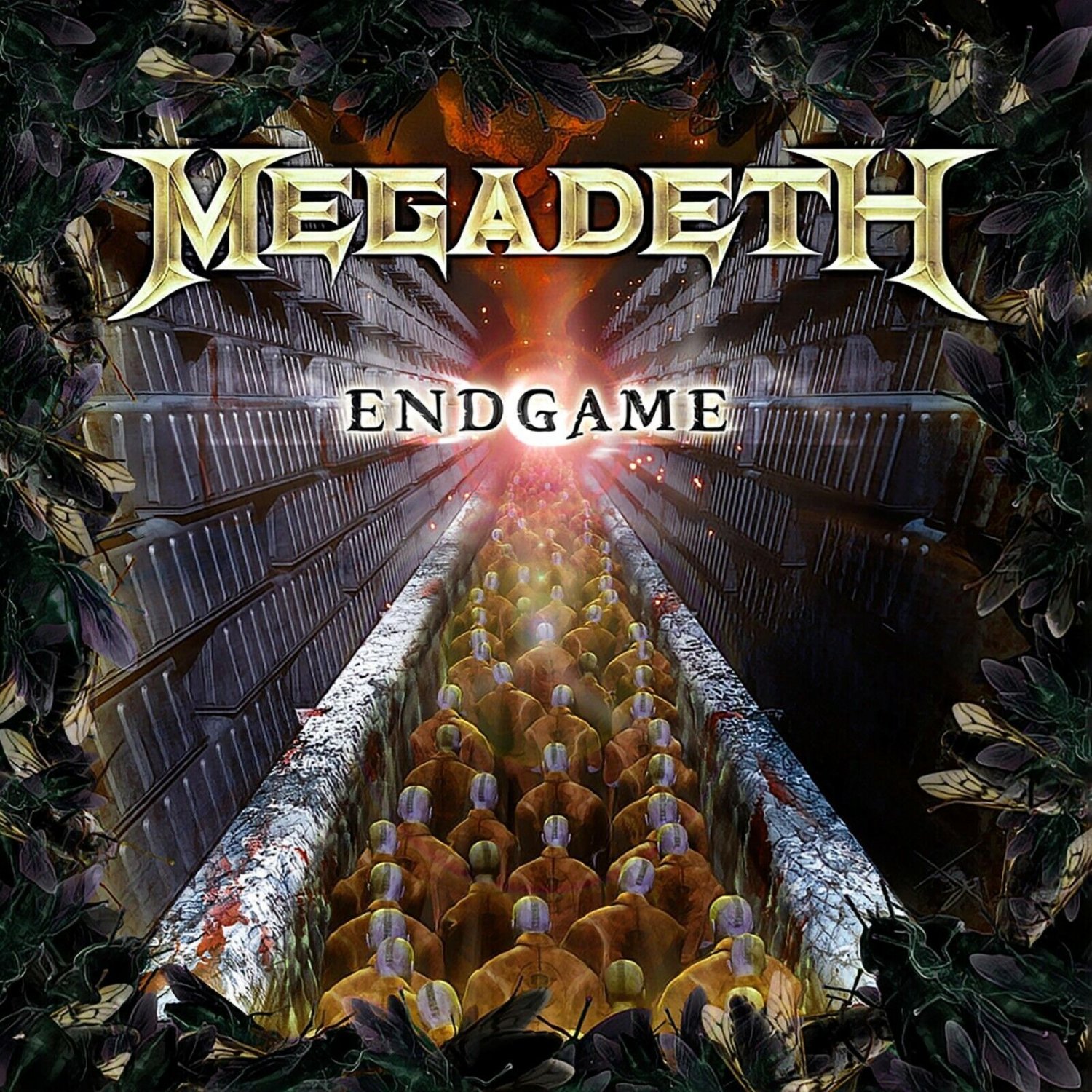 MEGADETH Endgame BANNER 2x2 Ft Fabric Poster Tapestry Flag album cover art decor