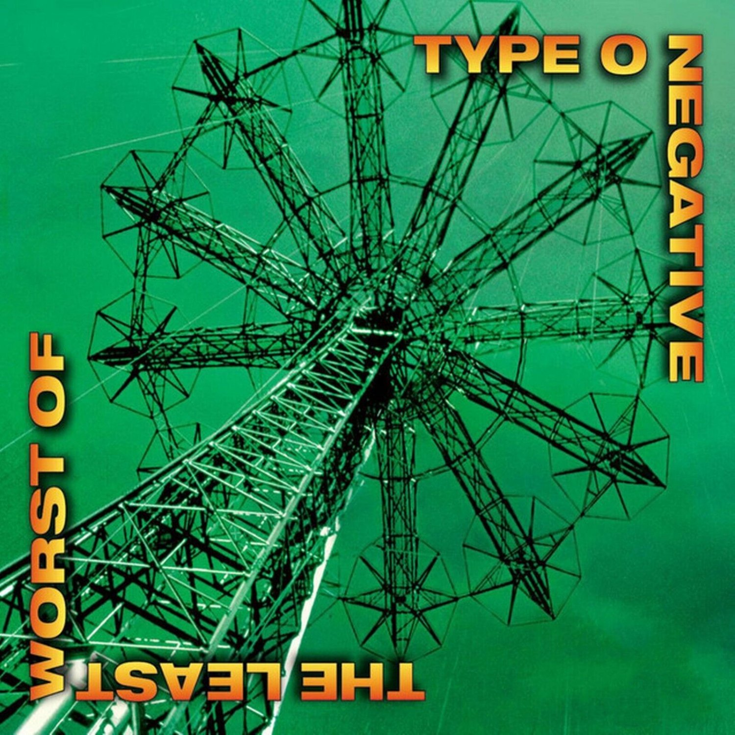 TYPE O NEGATIVE The Least Worst Of BANNER 3x3 Ft Fabric Poster Tapestry Flag art