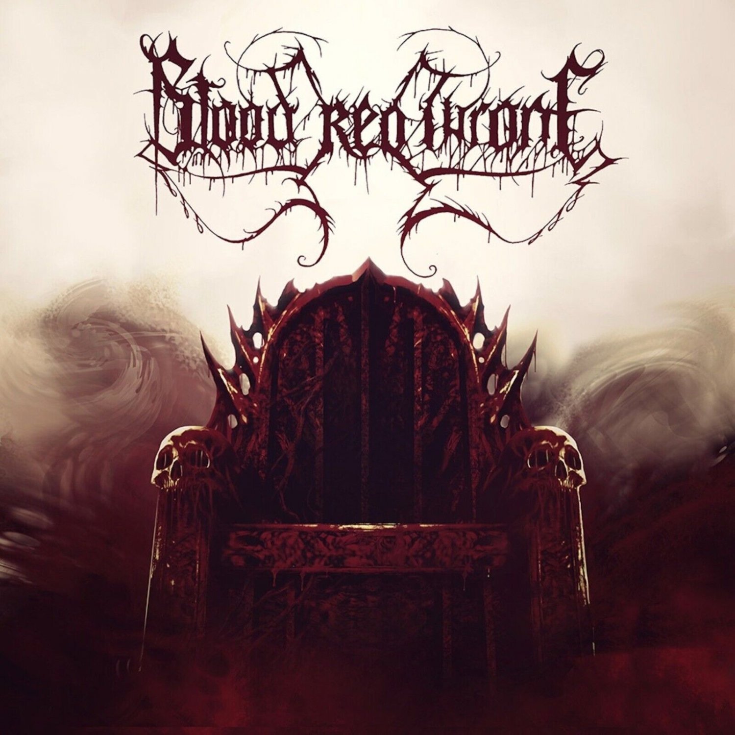 BLOOD RED THRONE Self-Titled Album BANNER HUGE 4X4 Ft Fabric Poster Flag art