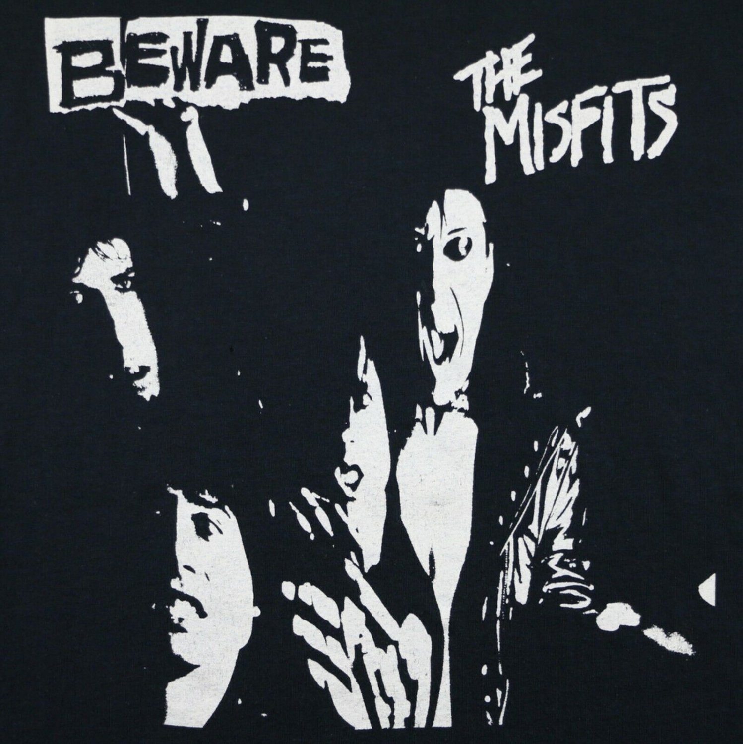 Misfits Beware Banner 3x3 Ft Fabric Poster Tapestry Flag Album Cover Art