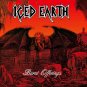 ICED EARTH Burnt Offerings BANNER HUGE 4X4 Ft Fabric Poster Flag Tapestry art