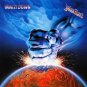 JUDAS PRIEST Ram it Down BANNER 2x2 Ft Fabric Poster Tapestry Flag album cover