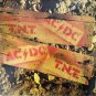 AC/DC T.N.T BANNER 2x2 Ft Fabric Poster Tapestry Flag album cover art decor
