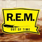 R.E.M. Out Of Time BANNER HUGE 4X4 Ft Fabric Poster Tapestry Flag album cover