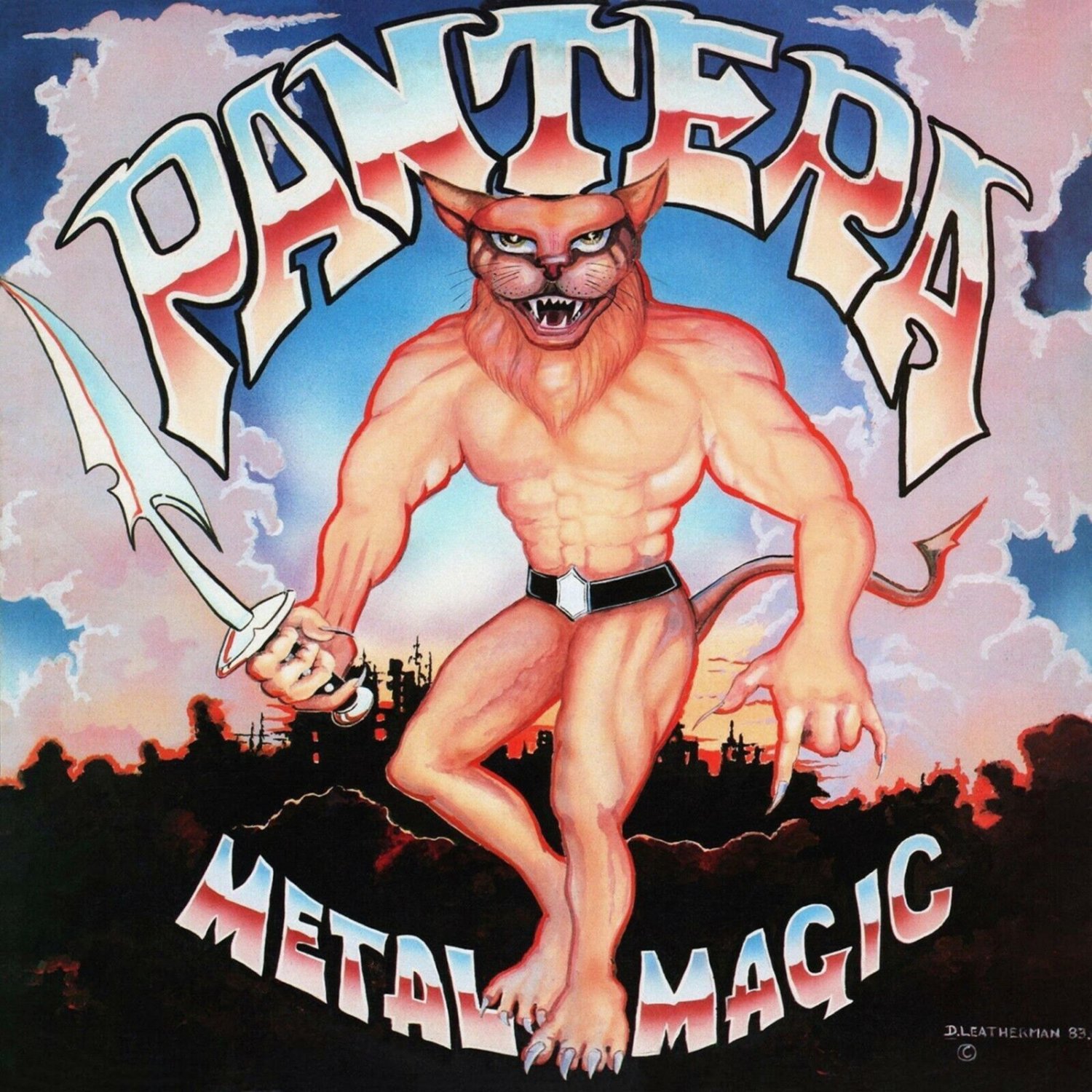 PANTERA Metal Magic BANNER 3x3 Ft Fabric Poster Tapestry Flag album cover art